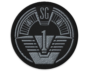 SG1 Mission Sci-Fi 3" Embroidered Patch