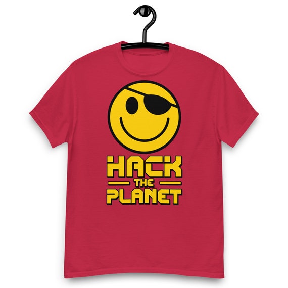 Hack the Planet Quote Unisex T shirt Etsy Canada