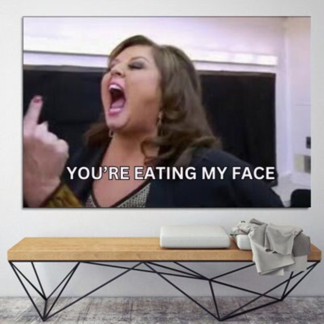 Dance Moms Wall Tapestry, Abby Lee Miller Flag, Wall Decor, Funny Wall