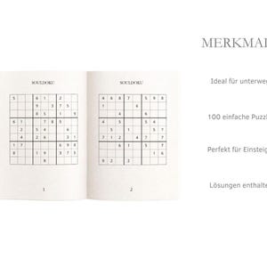 Easy Sudoku Book for Beginners | 100 Puzzles | Pocket Size Travel Relaxation image 2