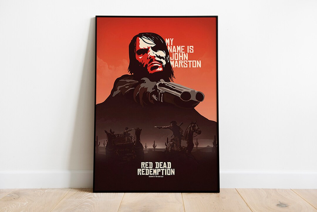 Red Dead Redemption Poster Red Dead Redemption 2 Poster - Etsy