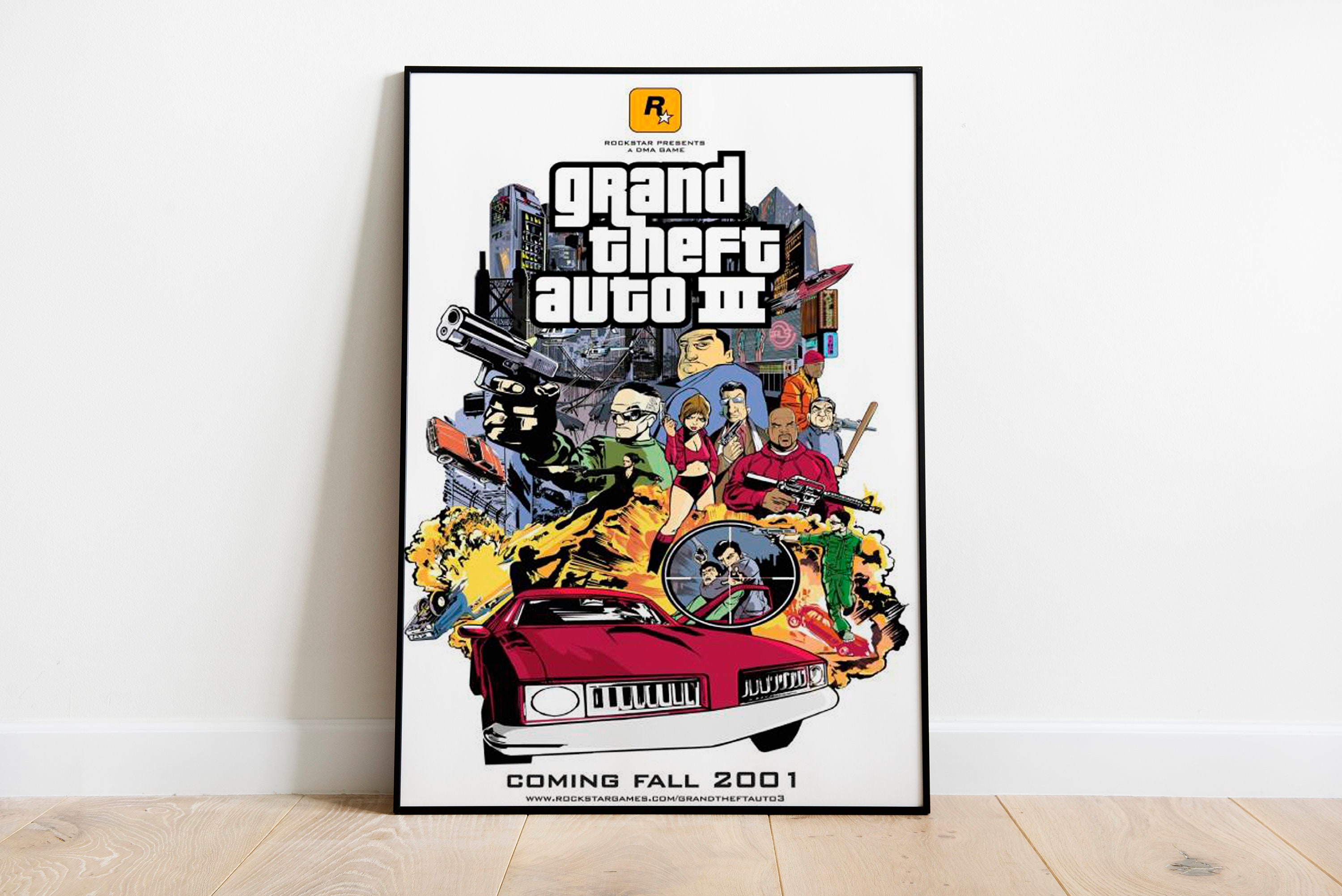 Poster Grand Theft Auto V Gta 5 D - Pop Arte Skins