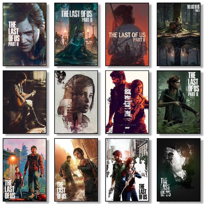 The Last of us Part II 2 Ellie Abby Portrait Poster Giclee Print Art 24x36  Mondo