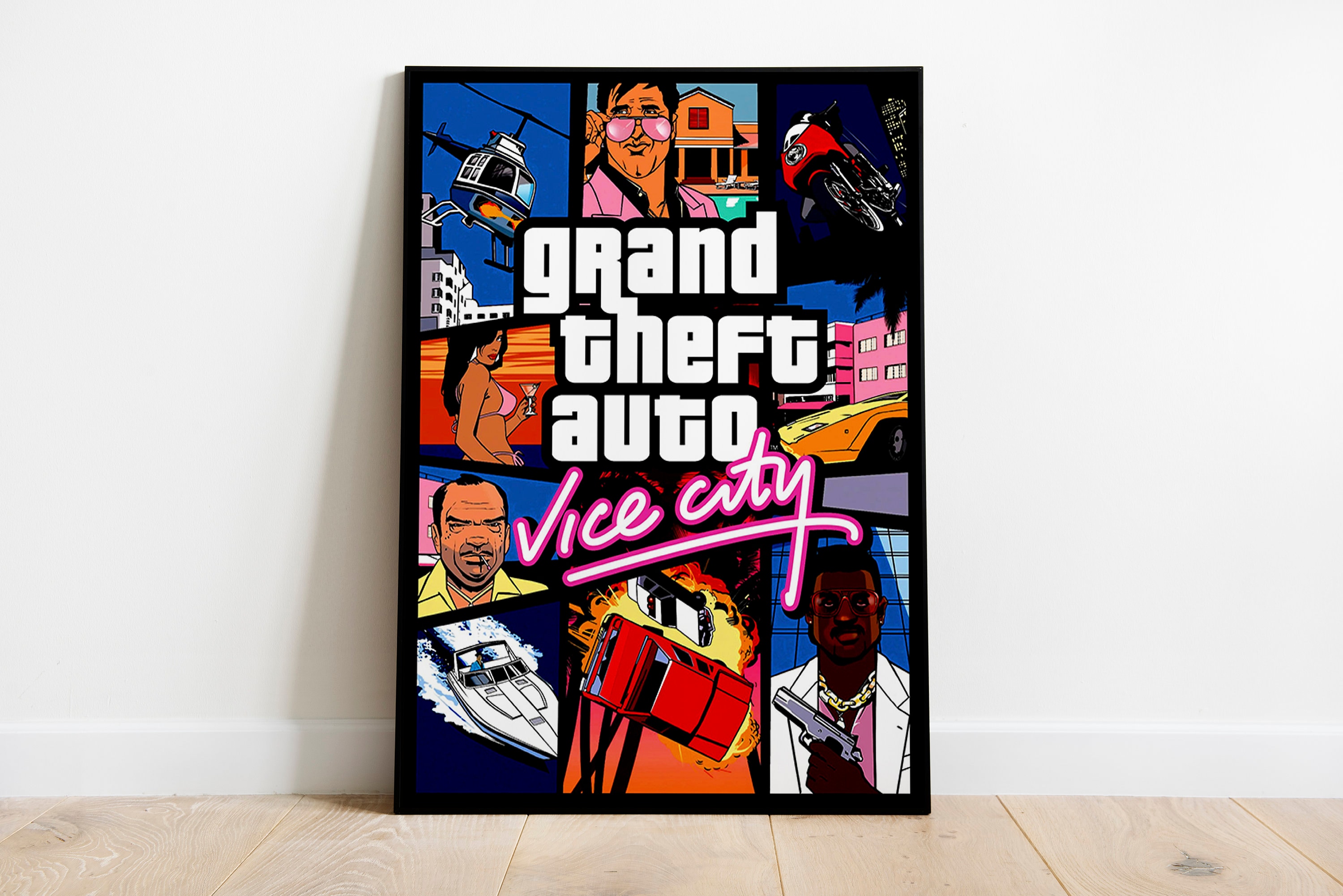 Grand Theft Auto Vice City Stories Logo PNG Vector (EPS) Free Download