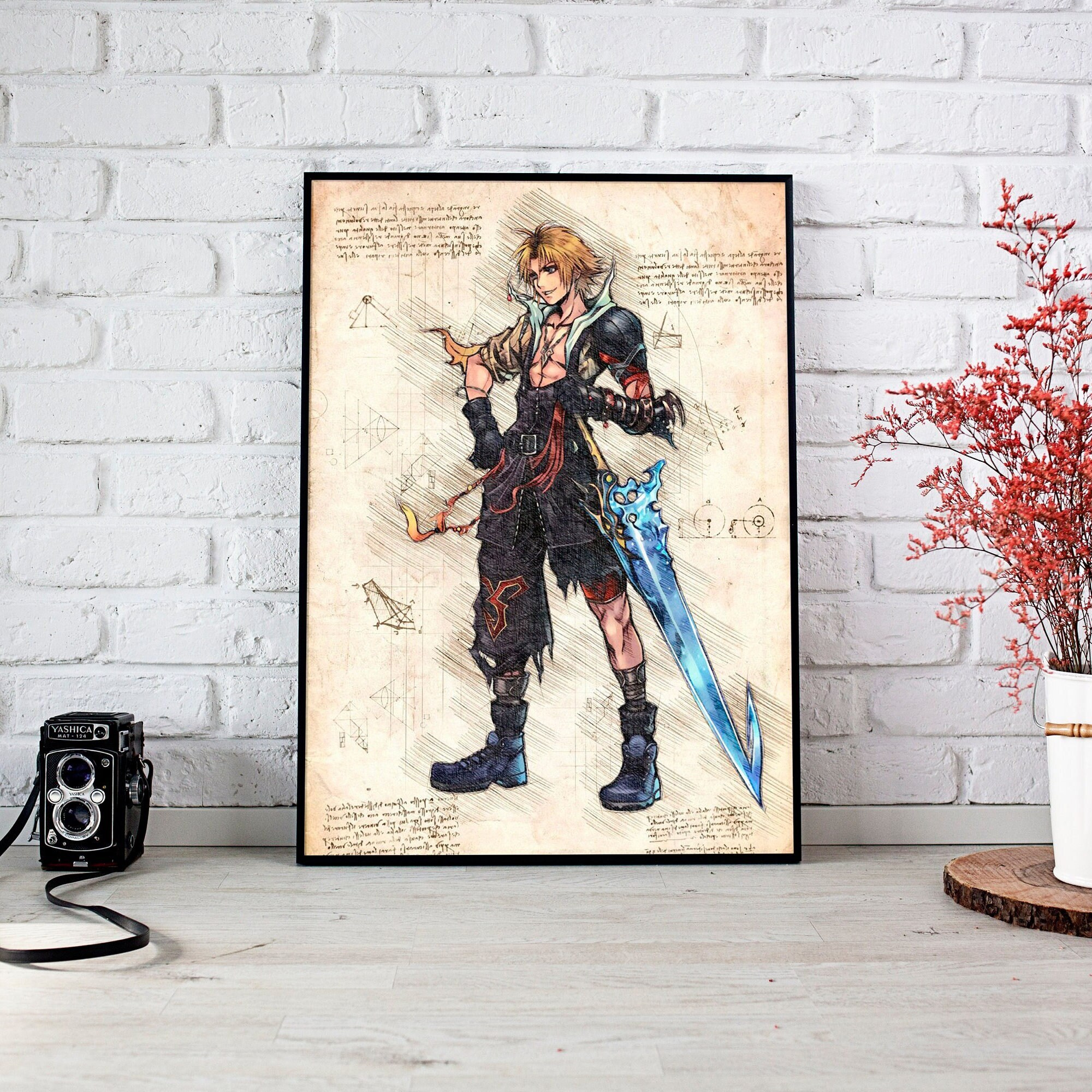 Final Fantasy X Tidus and Yuna -Poster 13x19