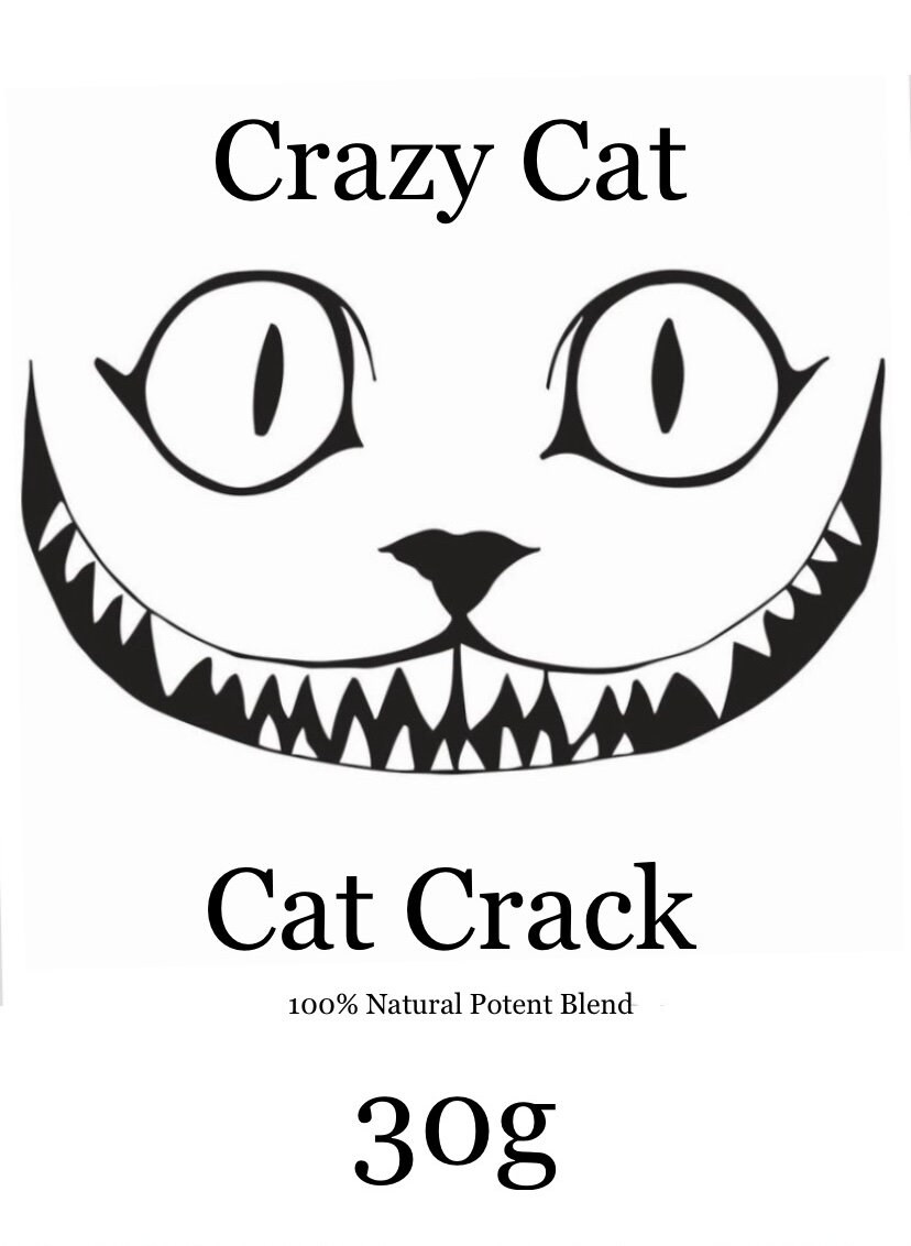 Crazy Cat Crack Catnip Etsy