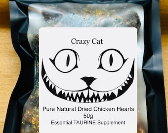 100% Pure Dried Natural Chicken Hearts Pet Supplement Taurine Cat Treat Dog Treat Cat Chew