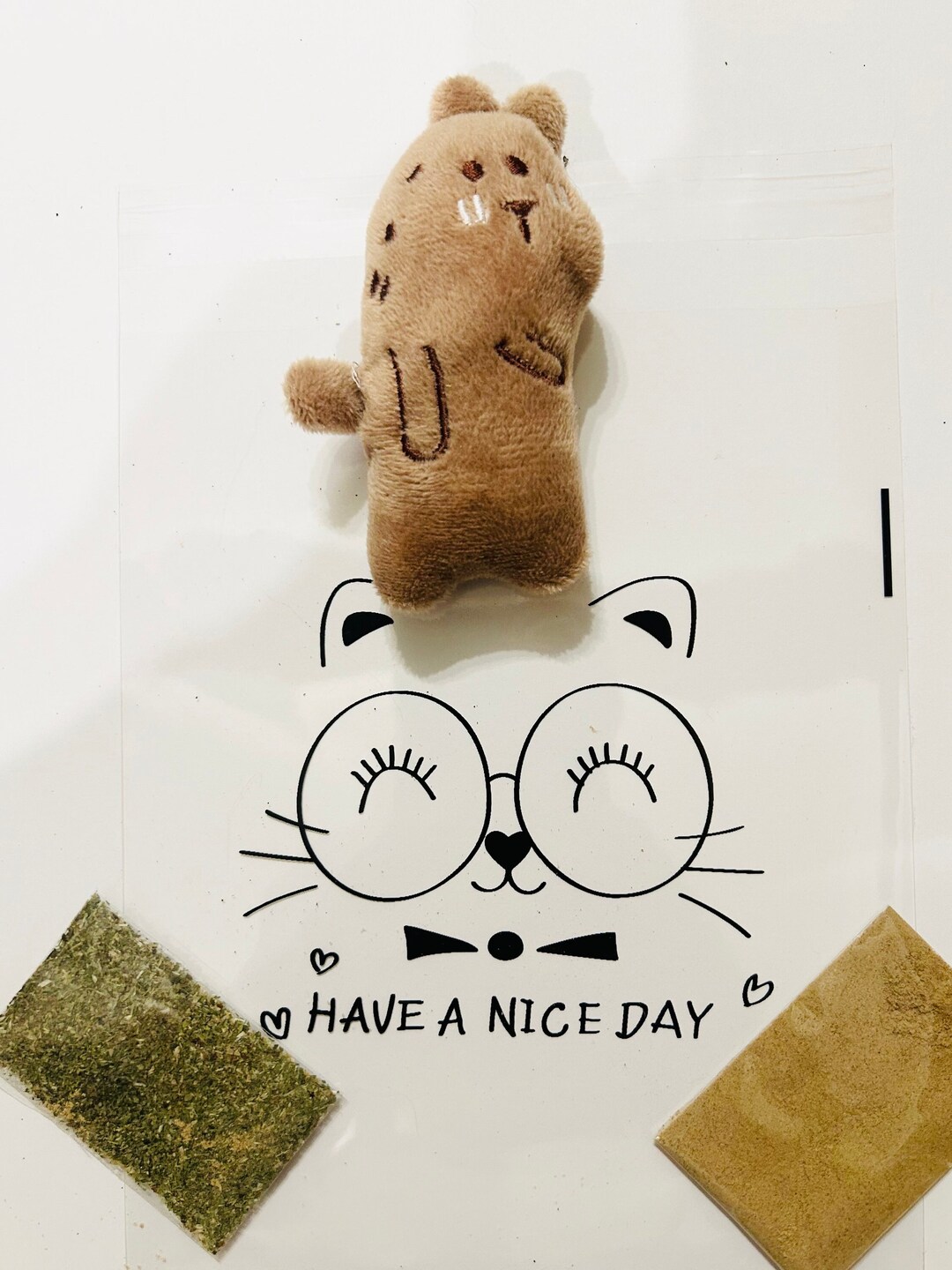 Berty Bear Catnip & Valerian Cat Toy Kitten Toy 100 Organic Etsy