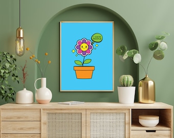 Serenely Solitary: Downloadable Art Print for Embracing Alone Time!