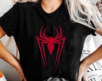 Comfort Colors Vintage 90s The Amazing Red Spider T-shirts / Spider-Man Across the Spider-Verse Shirts / Marvel Spiderman 20999 Shirts