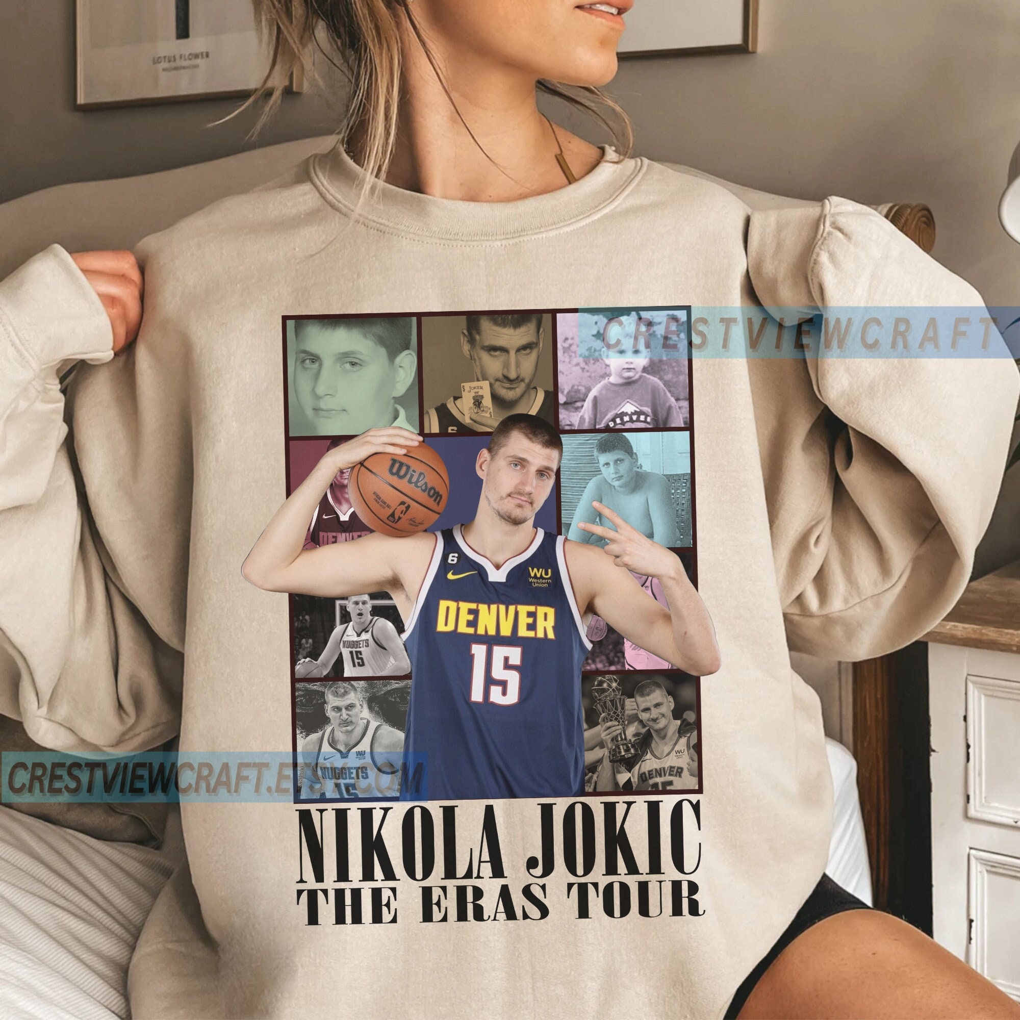 Vintage Style Nikola Jokic The Joker T-Shirt: Bootleg Fan Apparel