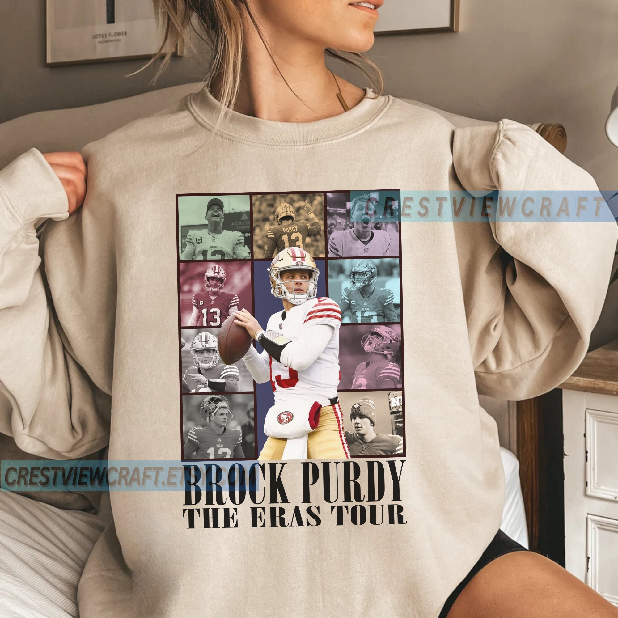 Brock Purdy Shirt Down N Purdy Football Helmet 49ers Gift - Personalized  Gifts: Family, Sports, Occasions, Trending