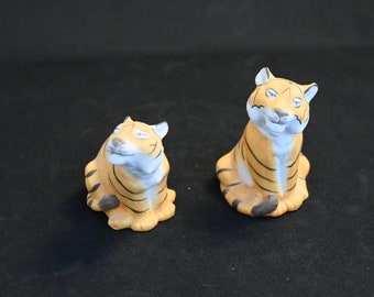 Franklin Mint - Tigers salt and pepper shakers