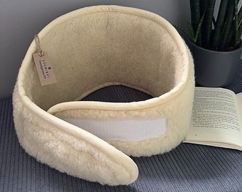 Nierengurt Lamwolle Rückenwarmer Nierengurt Schafwolle Warmegürtel Nierenwärmer, Nierenschutz Damen Herren Naturprodukt Reine Schafwolle