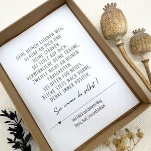 Personalized gift box for confirmation, money gift with test tube, card packaging, confirmation gift for money with name image 7