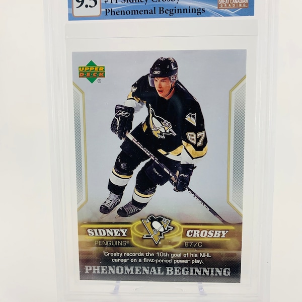 Sidney Crosby 2006 Upper Deck Phenomenal Beginning Hockey Card #11