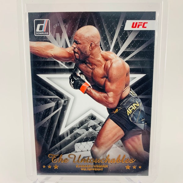 Kamaru Usman 2023 Panini DonRuss The Untouchables UFC Card #6