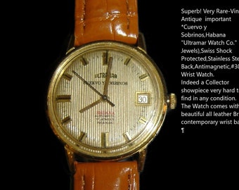 Vintage Orator Chronograph Watch Antimagnetic 17 Jewels Swiss Made Wristwatch Running Condition Manual Wind Champagne Dial Etsy
