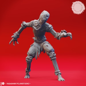 Scarecrow - Active - 3D Printed Minis for Tabletop Gaming, Dungeons and Dragons, Pathfinder, Kings of War and other RPG&#39;s