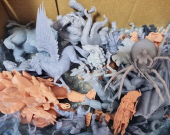Blind Box - 2nd Quality and Test 3D Prints: Perfect for Terrain, Scatter, Basing and Learning to Paint!