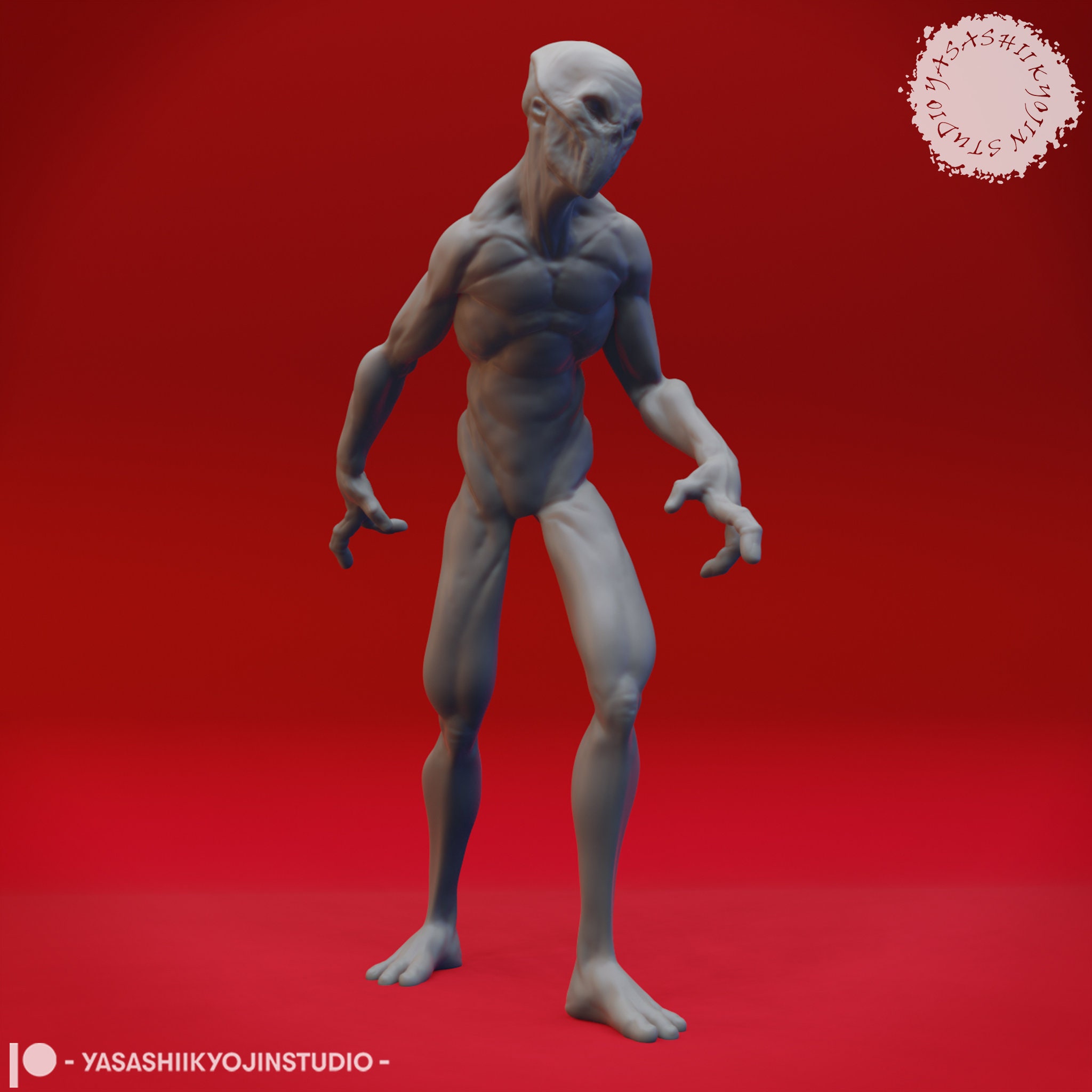 Doppelganger - 3D Printed Mini for Tabletop Gaming, Dungeons and Dragons, Pathfinder, Kings of War and other RPG's
