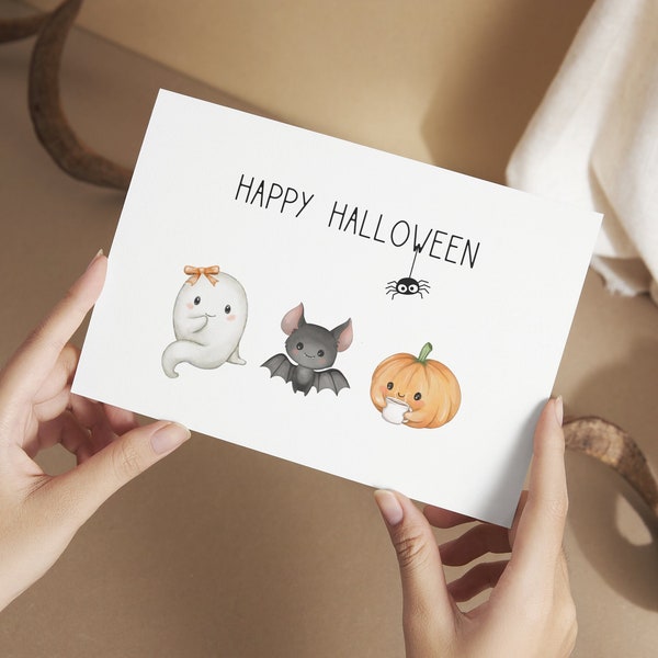 Funny Halloween Card - Etsy