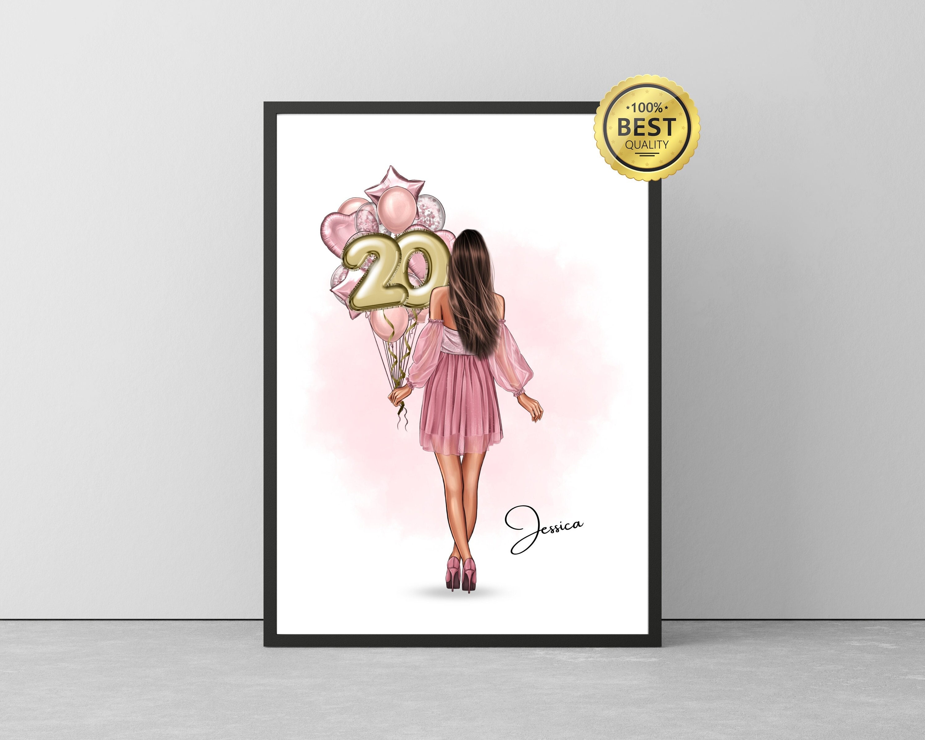 20 YEARS OF BEING AWESOME, 20th Birthday Gifts For Women And Men, Funny  Twenty Year Old, 20 Years Old Gift Sister Brother Friends Art Print for  Sale by designood