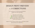 Design Print review before sent +  2 Corrections product logo