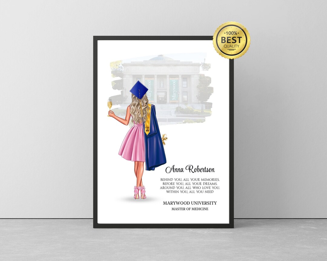 Personalised Graduation Print, Graduation Gift, University Graduation ...