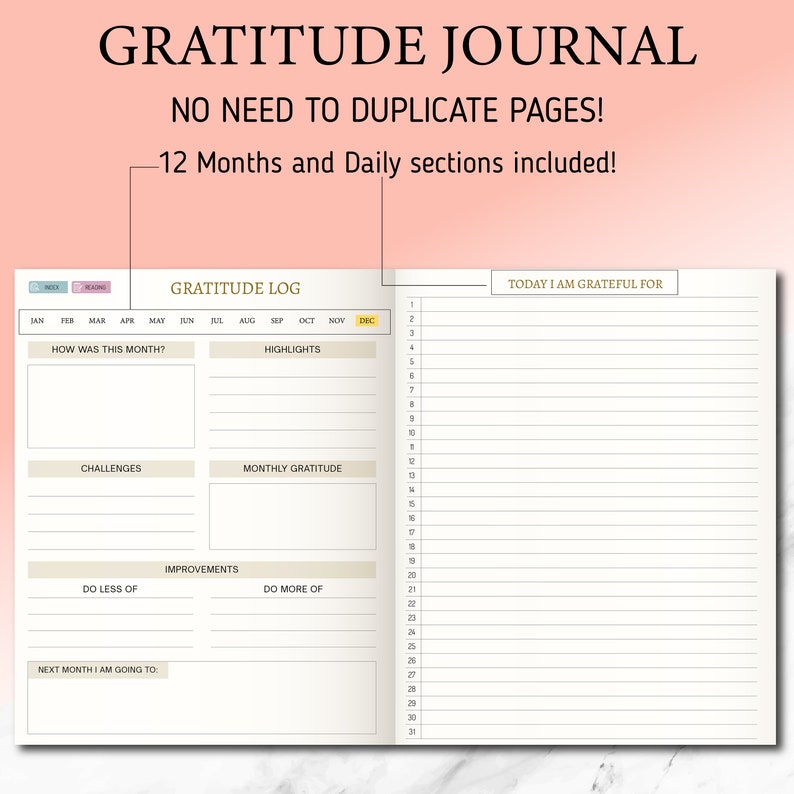 Digital Bible Journal for Goodnotes: Study Templates, Gratitude Log ...