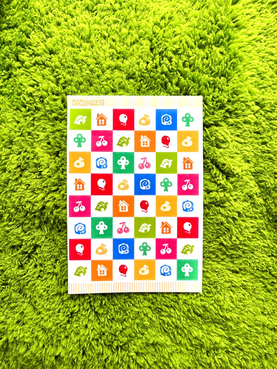 Animal Crossing-inspired Sticker Sheet: Kawaii Life Sim, Videogame ...