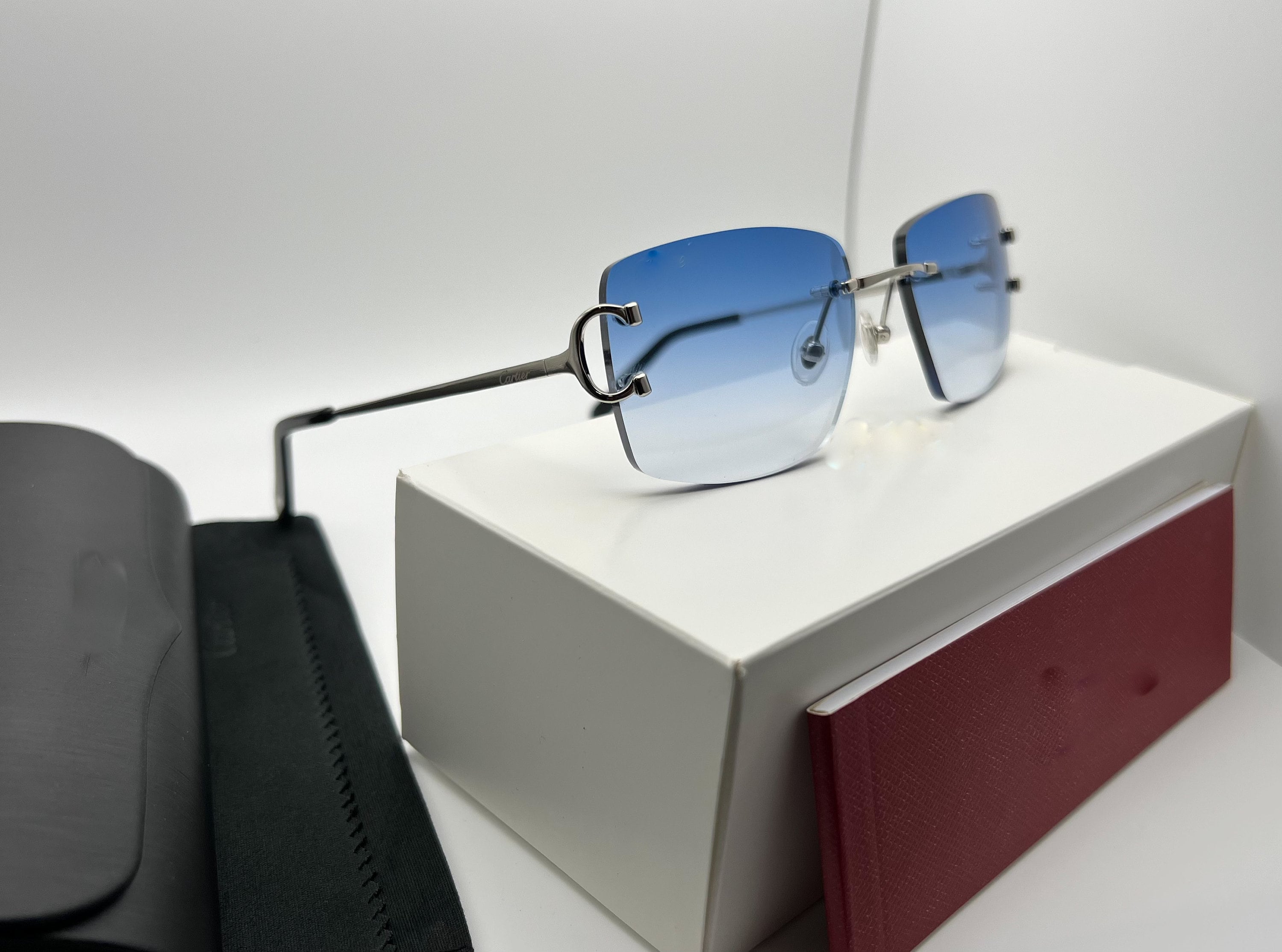 Natural horn cheap cartier glasses