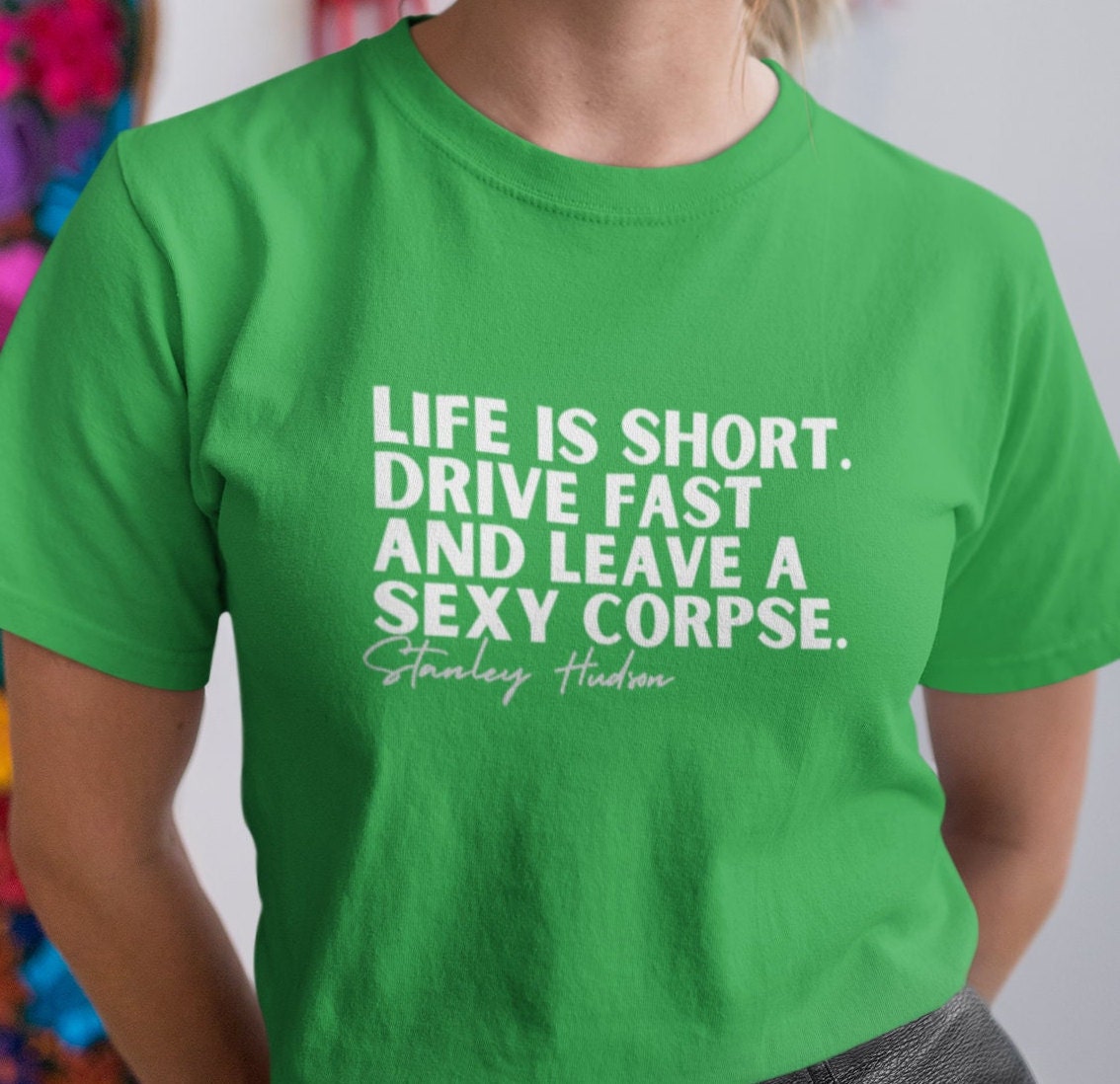 The Office Merch | Stanley Quote T-Shirt | Men Women