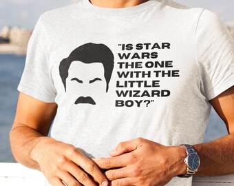 Parks and Rec Merch | Ron Swanson Star Wars Quote T-Shirt | Womens Mens | Unisex Size