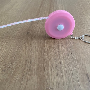 Small Measuring Tape Key Chain Set – Pink Creek