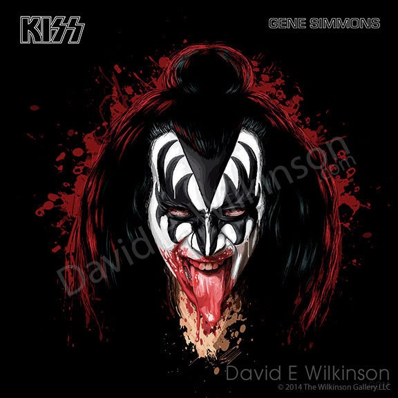 KISS Gene Simmons レリーフ 2,691体目15,000体限定！ KISS Gene Simmons 