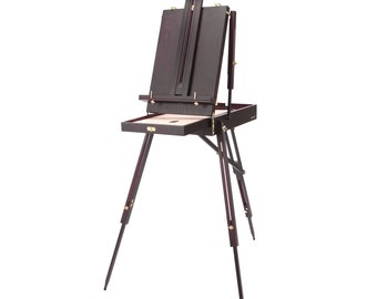 Artist Standing French Easel - Light Weight and Adjustable with Easy Assembly for Travel Friendly Painting and Sketching