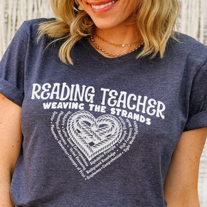 Science of Reading Teacher Rope Shirt,Reading Interventionist Gift,Phonics Tee, Syllable Tshirt,Specialist Intervention Teaching Team Shirts