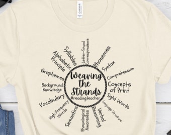 Science of Reading Teacher Rope Shirt,Reading Interventionist Gift,Phonics Tee, Syllable Tshirt,Specialist Intervention Teaching Team Shirts