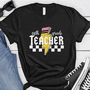 Retro Rock Teacher Shirt,Cute 5th Grade Teacher Shirt,Fifth Grade Teacher Shirt,Back To School,Elementary School Shirt,Team Teacher Shirts