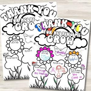 Teacher Appreciation Gift Printable Teacher Appreciation Week Thank You Teacher Gifts Coloring Pages School Kids Instant Digital Download