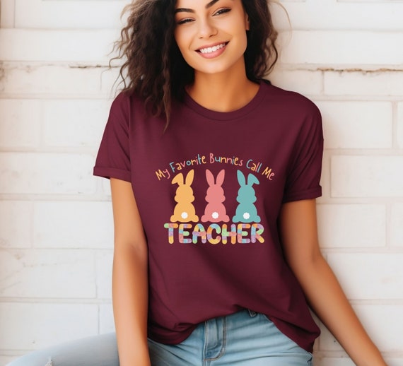 My Favorite Peeps Call Me Teacher T Shirt Bunny Eggs Day My Favorite Peeps Call Me Teacher T Shirt Bunny Eggs Day