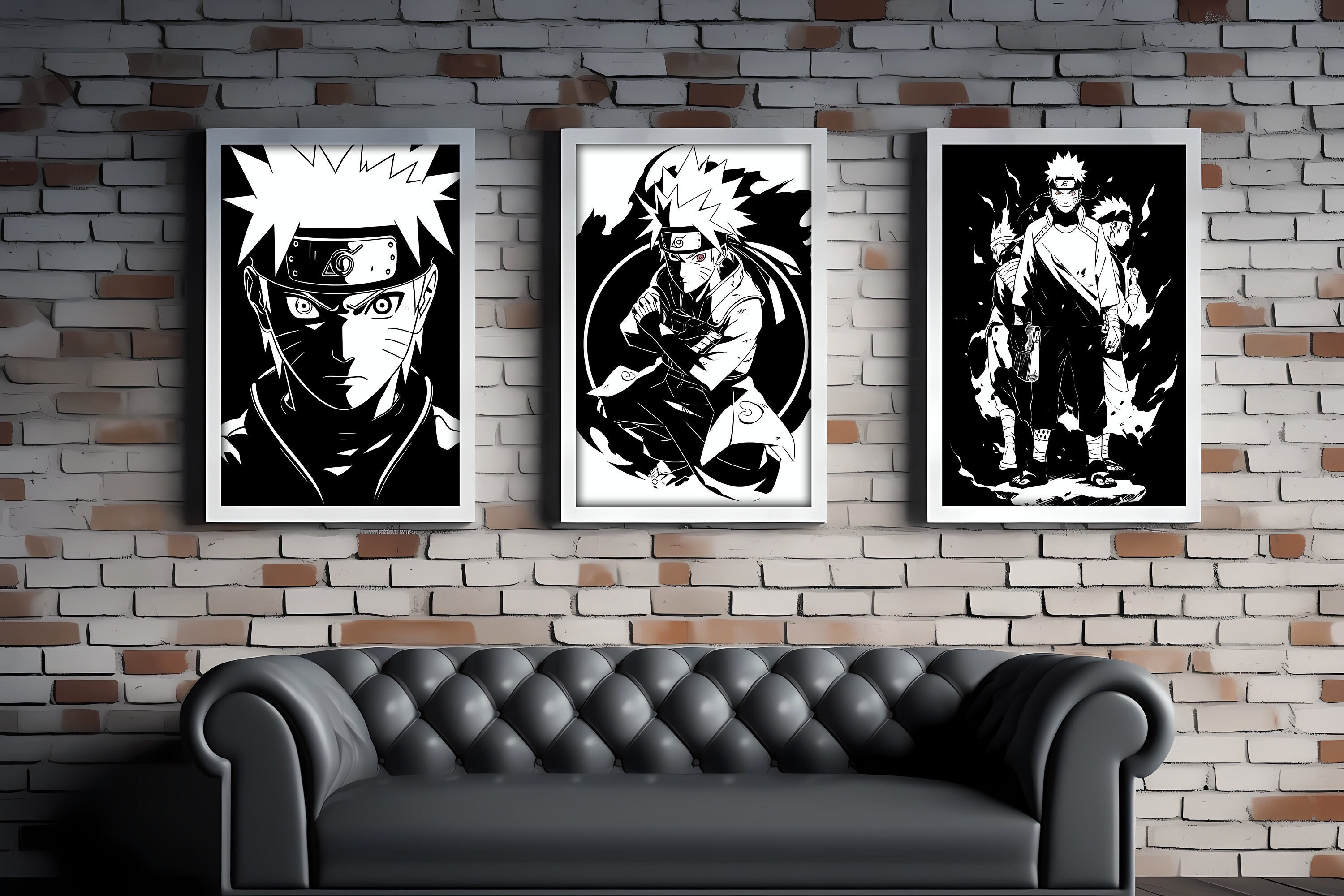 SHFKJ Anime Naruto Kakashi Old Friends Full HD Wallpaper Poster Decorative  Painting Canvas Wall Art Living Room Posters Bedroom Painting  20x30inch(50x75cm) : : Home