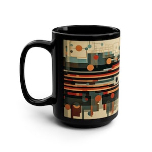 Wright G Black Mug, 15oz