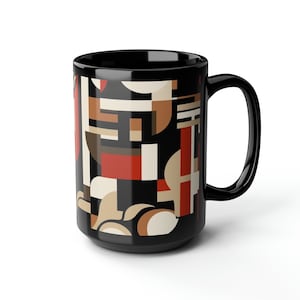 Chareau E Black Mug, 15oz