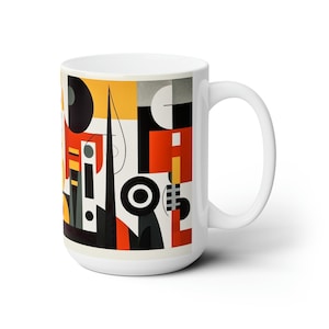 Le Corbusier C Ceramic Mug 15oz