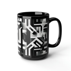 Chareau C Black Mug, 15oz