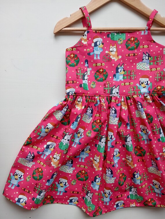 bluey christmas dress Cotton Size 1 Girl dress Size:XXL - US 12 Handmade Men's Oxford Dress Shoes Reiss Alula - Red order a bit larger