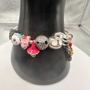 Nightmare before christmas bracelet charms