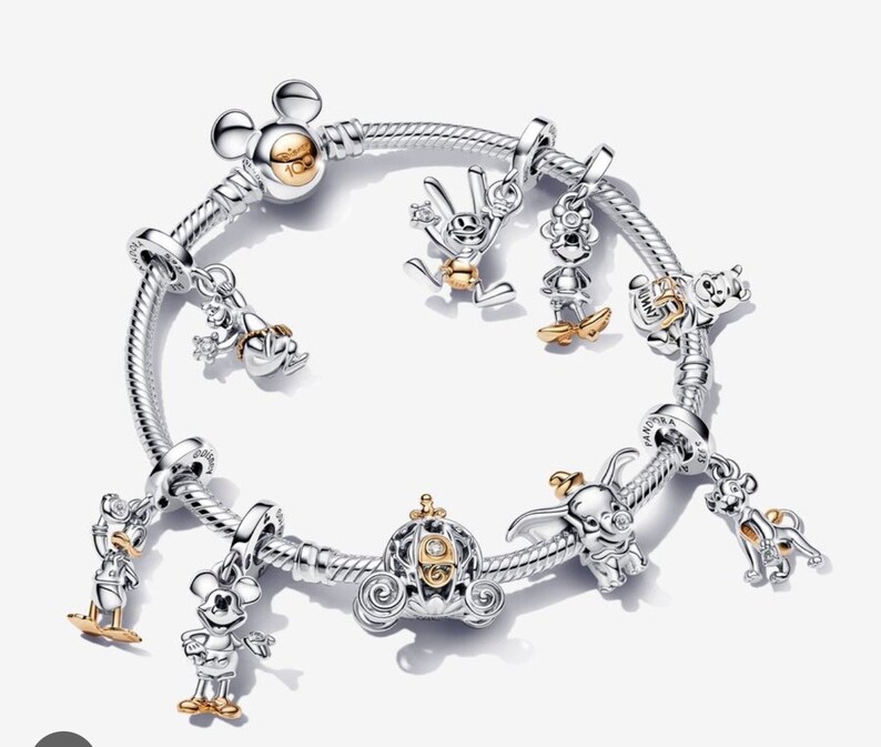Pandora Disney 100th Anniversary Bracelet And Complete Charm Set Pandora Disney 100th Anniversary Bracelet And Complete Charm Set